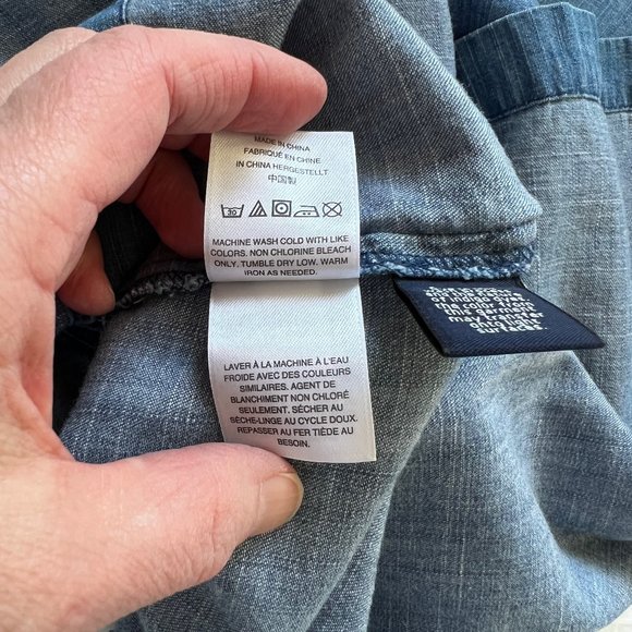 J Crew Buttoned Skirt Sz 6P - Picture 6 of 9